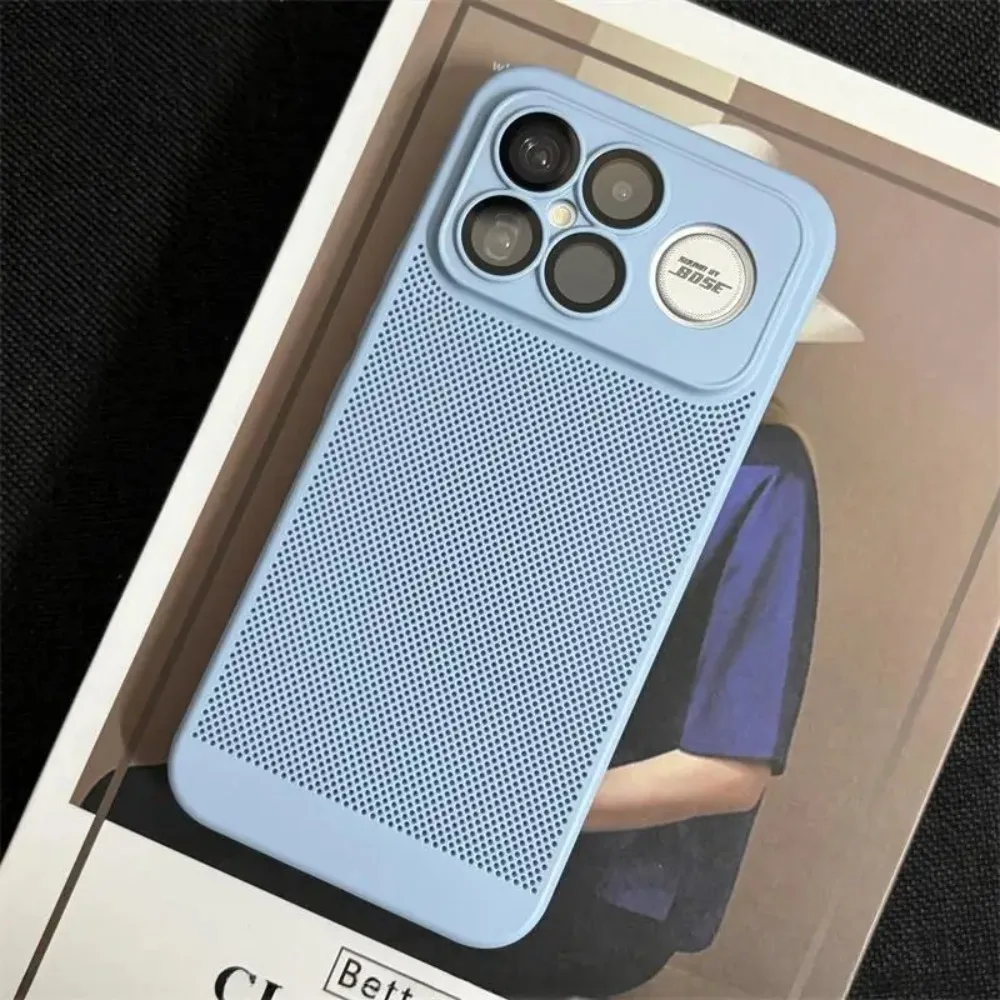 Honeycomb Mesh Heat Dissipation Hard Case - Slim Protective Cover