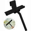 1PCS Shower Glass Wiper Scraper Shower Squeegee Cleaner With Silicone Holder Bathroom Mirror Wiper Scrapers Glass Cleaning Tool 1