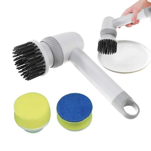 Electric Spin Scrubber Power Brush Shower Scrubber, Cordless and Handheld Bathroom  Scrubber with 4 Replaceable Cleaning Brush He - AliExpress