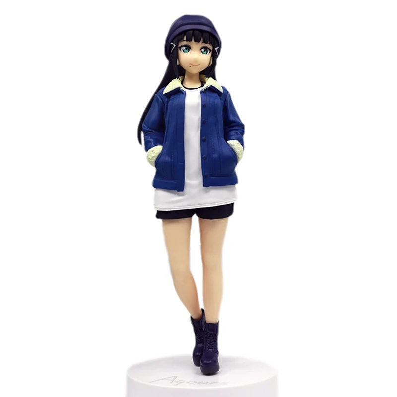 

Самая низкая Рекламная цена, оригинальная аниме экшн-фигурка SUNSHINE Kurosawa Dia, повседневная одежда, модели кукол, игрушки
