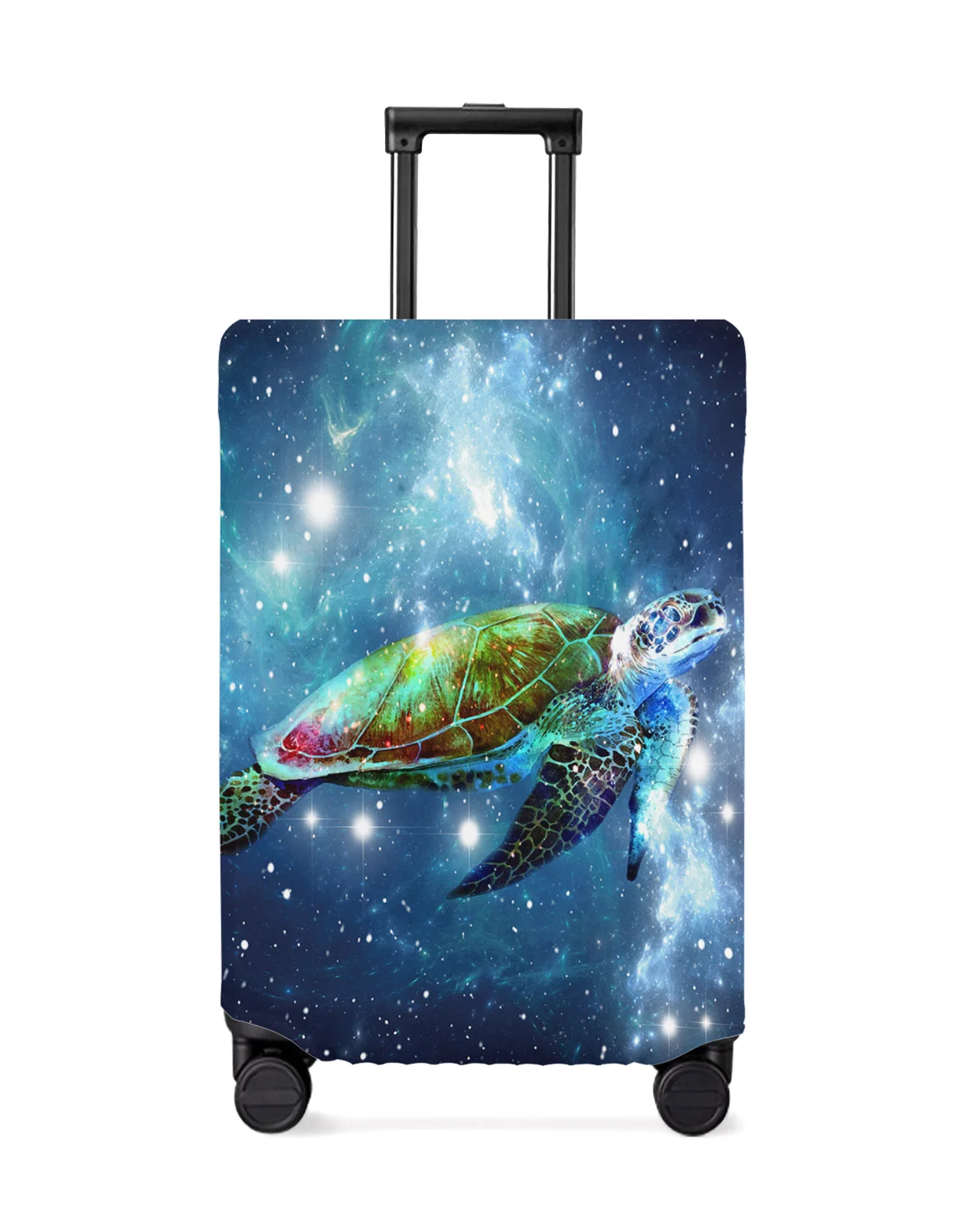 star-sky-gradual-sea-turtle-luggage-cover-stretch-suitcase-protector-baggage-dust-case-cover-for-18-32-inch-travel-suitcase-case