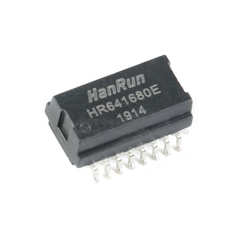 Однопортовый модуль сетевого трансформатора HR641680E , 100Base-T посылка ПАКЕТ SOP16, только новый оригинальный (art.: 3920bd7337337) - 3920bd7337337