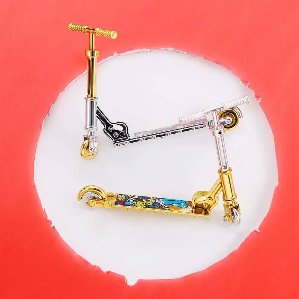 

Toy Educational Toys Fingerboard Children's Skateboard Mini Scooter Finger Scooter Two Wheel Scooter Mini Finger Scooter