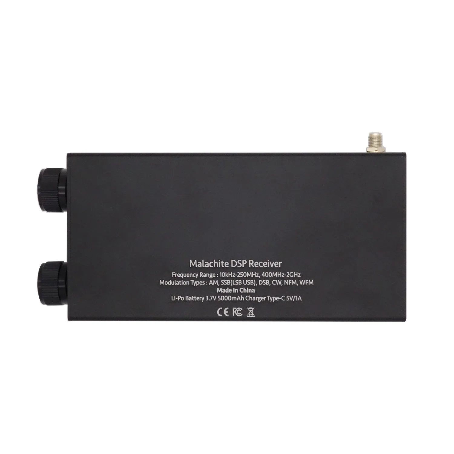 Malachite DSP SDR 1.10d Radio Receiver V5 With Optional Board