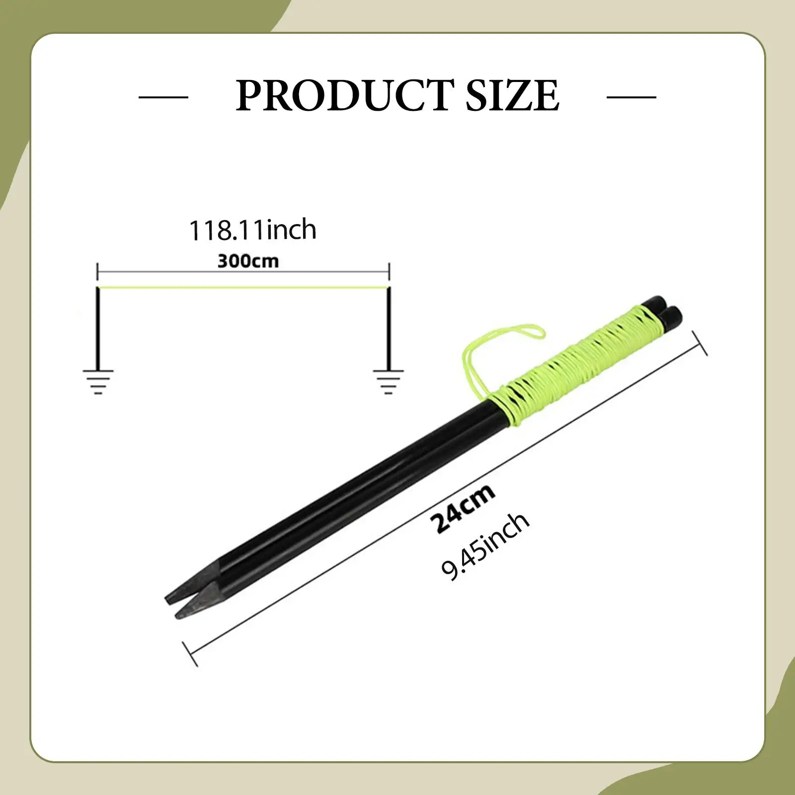Golf Putting String Outdoor Golf Accessories Golfer Gift for Men Improve Skills with Pegs Alignment Training Aid Practice Device