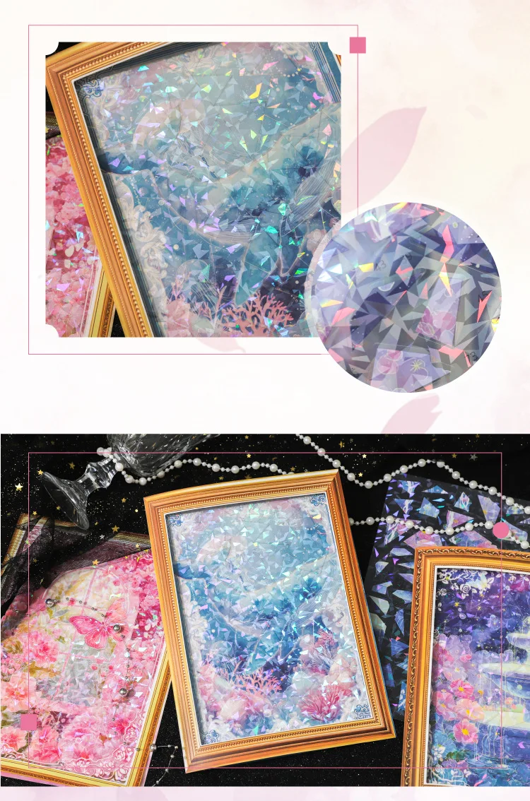 Size Up 3D Cartoon Scene Stickers DIY Shell Light Stacking Scene Collage Cute Stationery Stickers Children's Festival Gifts