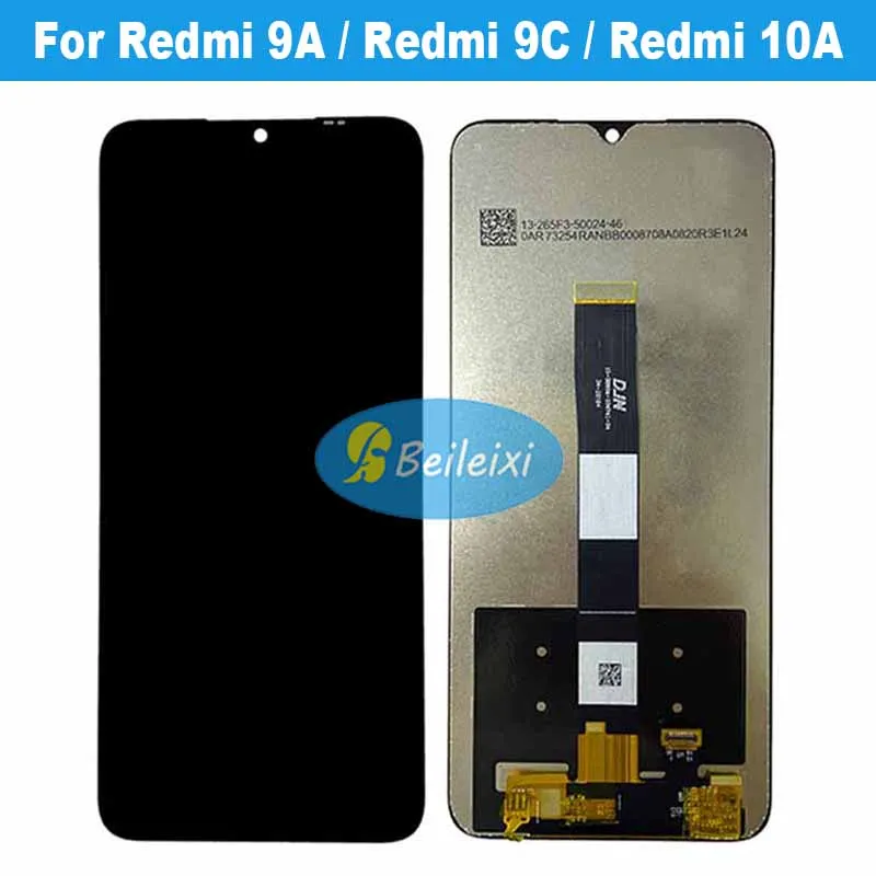 For Redmi 9A 9C M2006C3LG M2006C3LI M2006C3MG LCD Display Touch Screen Digitizer Assembly For Redmi 10A 220233L2C