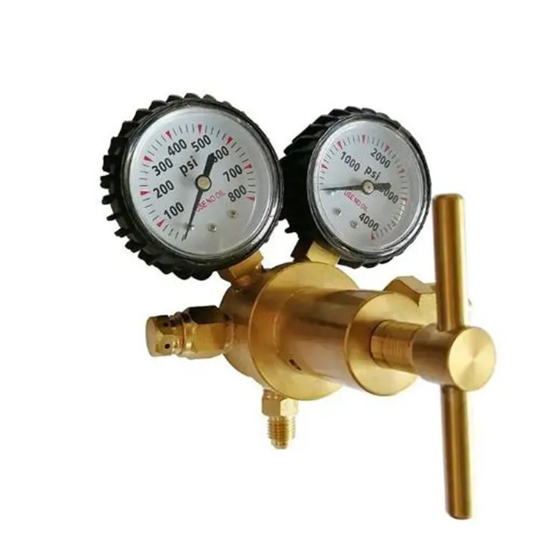 

Редуктор давления азота, входная резьба CGA580, латунный азотный регулятор давления высокого давления
