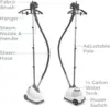 Enrichment® PureSteam™ XL Standing Fabric Steamer - Professional Wrinkle Remover Heats in 45 Seconds; 1/2-Gallon Tank for 1 6