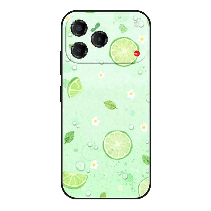 Sleek Black Matte Fashion Phone Case - Slim Soft TPU