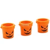 Marumine MOC 20PCS Halloween Pumpkin Bucket 95343 95344 Building Block Part 1x1 Handheld Portable Keg DIY Assembles Particle Toy 5