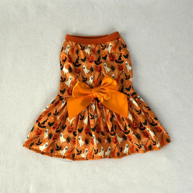 Halloween Dog pumpkin Clothes Chihuahua Yorkie Dress Funny Pet Clothing Dress Dog Costume Apparel Small Dogs Pet Supplies 5 Halloween Dog pumpkin Clothes Chihuahua Yorkie Dress Funny Pet Clothing Dress Dog Costume Apparel Small Dogs Pet Supplies 5