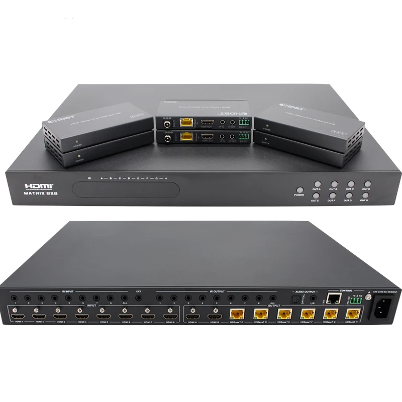 Рисунок 3 - 4K 18 Гбит/с 8x8 HDMI матричный