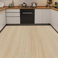Kitchen Carpet Modern Simple Wood Grain Waterproof Oil-proof Anti-fouling Floor Mat PVC Easy To Care for Balcony Rug Alfombra양탄자 2