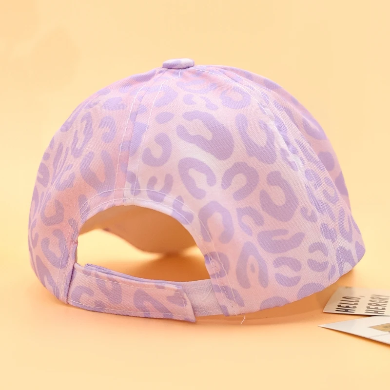 Sweet Cartoon Print Child Baseball Caps for Boy Girl Under 10 Years Old Outdoor Dazzling Lovely Snapback Breathable Sun Hats