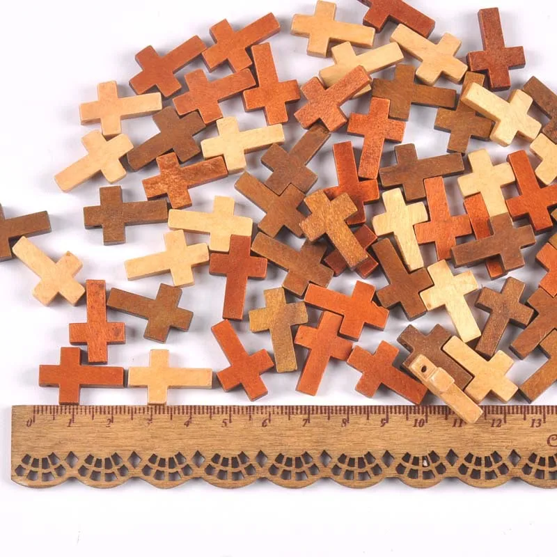 

wooden cross Pendant Jewelry Findings fashion Charms Handmade Necklace And bracelet