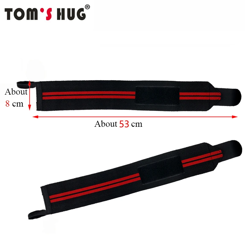 1 Pair Adjustable Wrist Protector Brace Wristband Hand Dispense Tom's Hug Support Weight Professional Sports Protection Purses