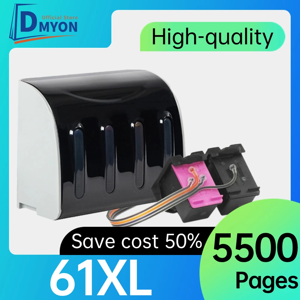 

Картридж для принтера HP 61XL CISS, совместим с HP61, HP 61XL, 5530, 5531, 5532, 5534, 5535, 5539, 4500, 4501, 4502, 4503, 4504, 4630, 4631, 4632