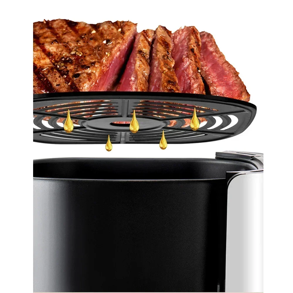 Smart household air fryer. Large capacity. Multifunctional. Oil-free and smokeless. Functions as electric oven. 4