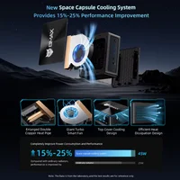 Mini PC BMAX B9 Power, Intel Core i9-12900H, 14 cœurs, max 5,0 GHz, 24 Go de RAM, 1 To SSD, WiFi 6, Bluetooth, HDMI, USB 6