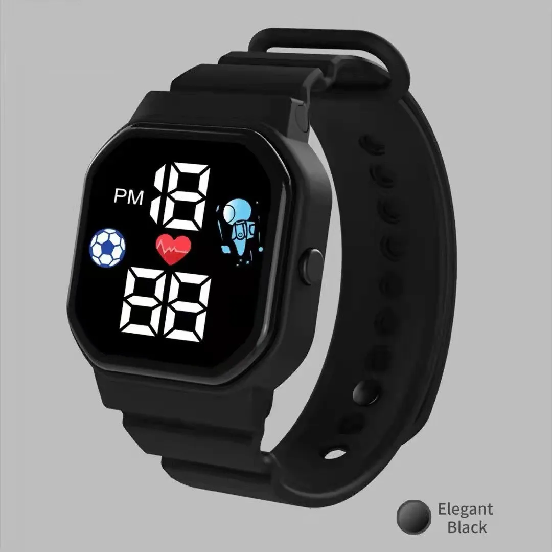 2022 Fashion LED Digital Watches Men Female Clock HD Square Dial Electronic Wrist watch For Women Kids Watches Relogio Feminino