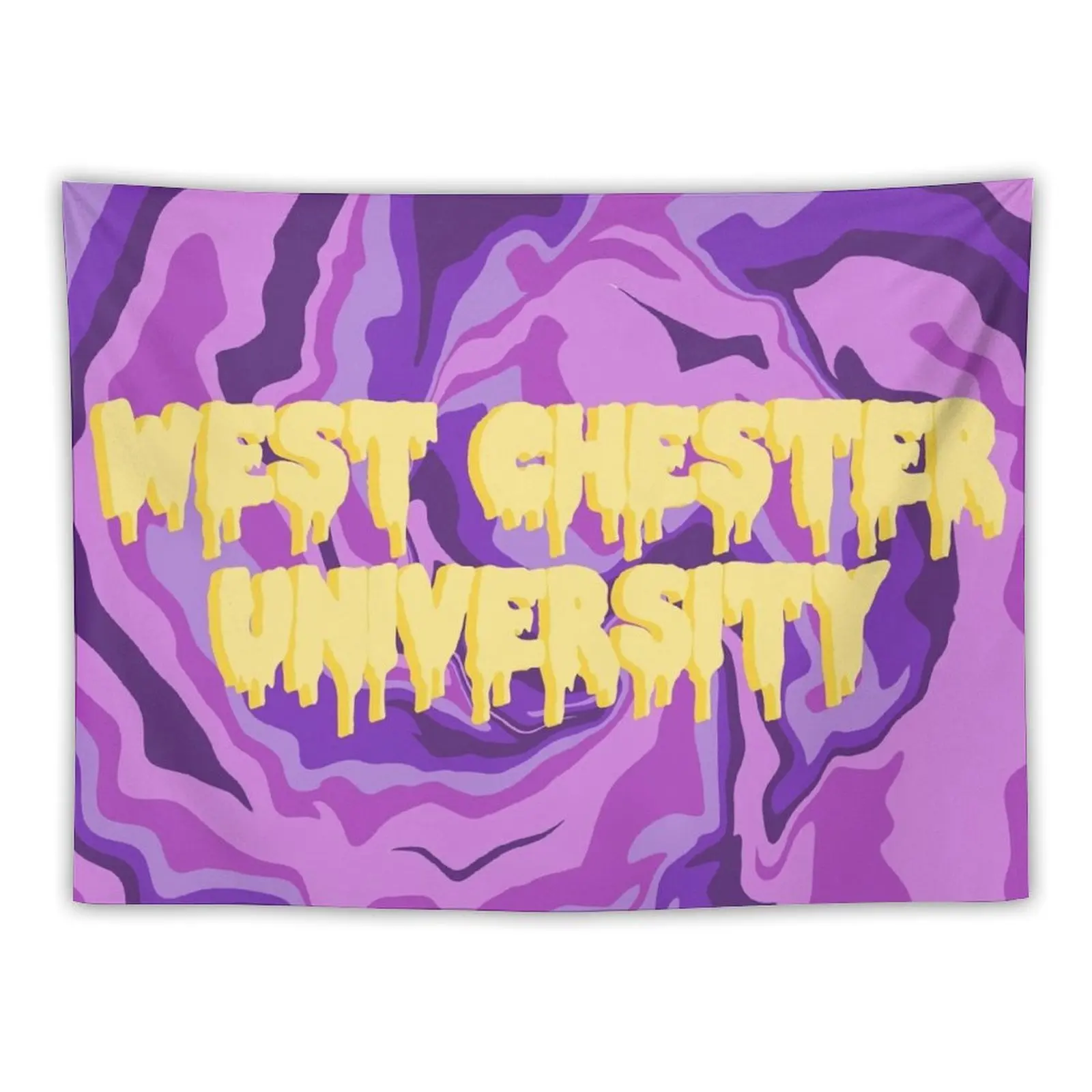 

West Chester University Tapestry Carpet Wall Funny Room Decor For Girls Aesthetics For Room Tapestry