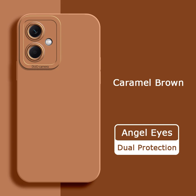 Angel Eyes Liquid Silicone Shockproof Phone Case