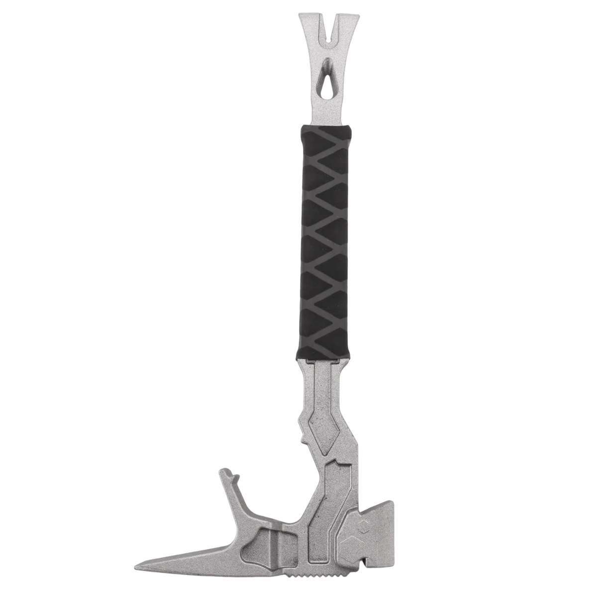 Outdoor Multifunctional Hammer Nail Remover Crowbar Fire Rescue Tool Demolition Tool 2