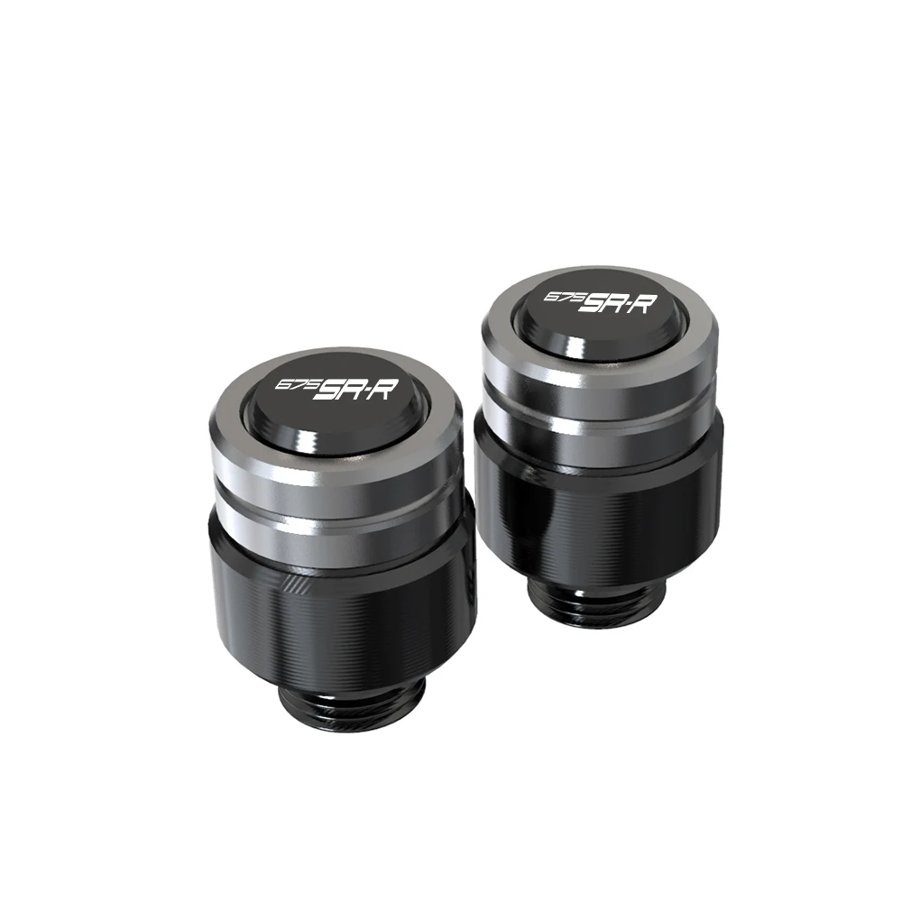 Motorcycle Rearview Mirror Plug and Tire Valve Stem Caps Cover