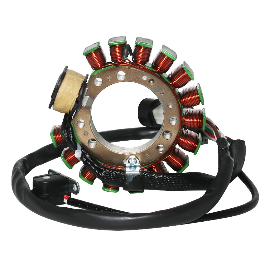 Motorrad Magneto Stator Spule Für Yamaha YFM350 YFM350X Krieger YFM350ER Moto-4 350 YFM350FW Big Bear 350 4WD OEM: 3HN-85510-00 – Detail 4