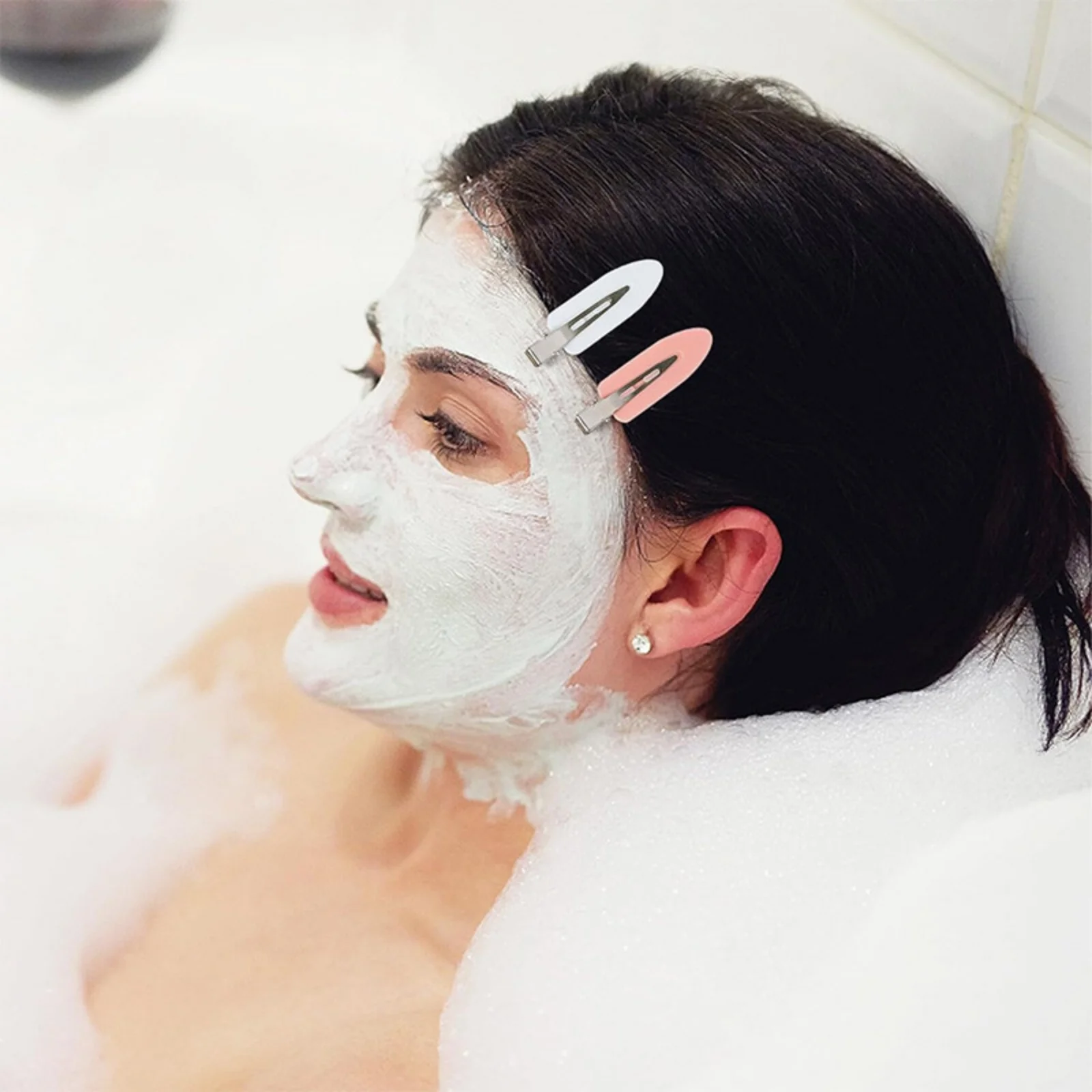 8PCS Pastel Hair Clamps for Daily Use & Skincare, 8 - Piece Set, Perfect for Holding Hair Back During Face Masks & Daily Styles