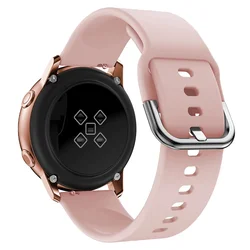 Sport Soft Silicone Watchband - Premium Fitness Bracelet Accessory, 20 - 22mm Strap - 20mm (Pink)