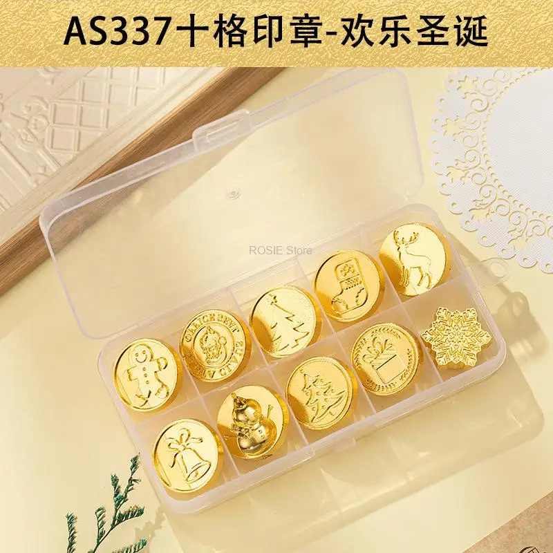 Elegant Elk Stamp Wax Sealing Kit - Vintage DIY Art & Craft Supplies