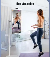 Télévision debout au sol écran tactile Lcd Intelligent 21,5 pouces salle de sport interactif Android Wifi Fitness Smart Tv 2