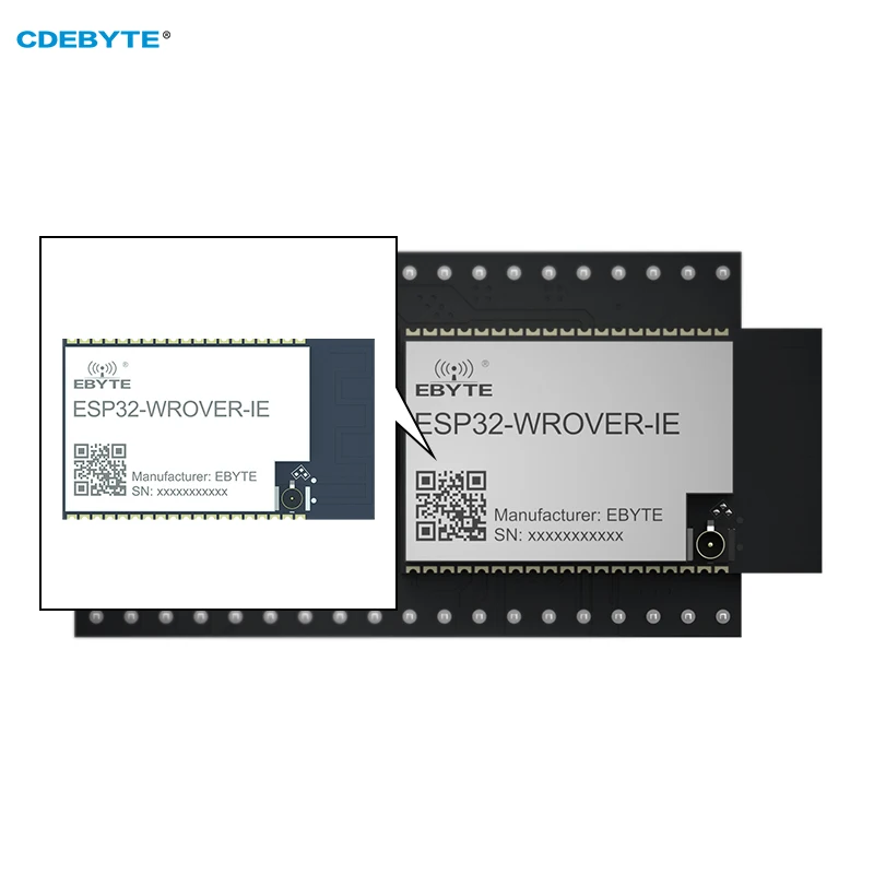 ESP32 Test Board CDEBYTE ESP32-WROVER-IE-TB USB Interface 2.4~2.5GHz Support IEEE802.11b/g/n