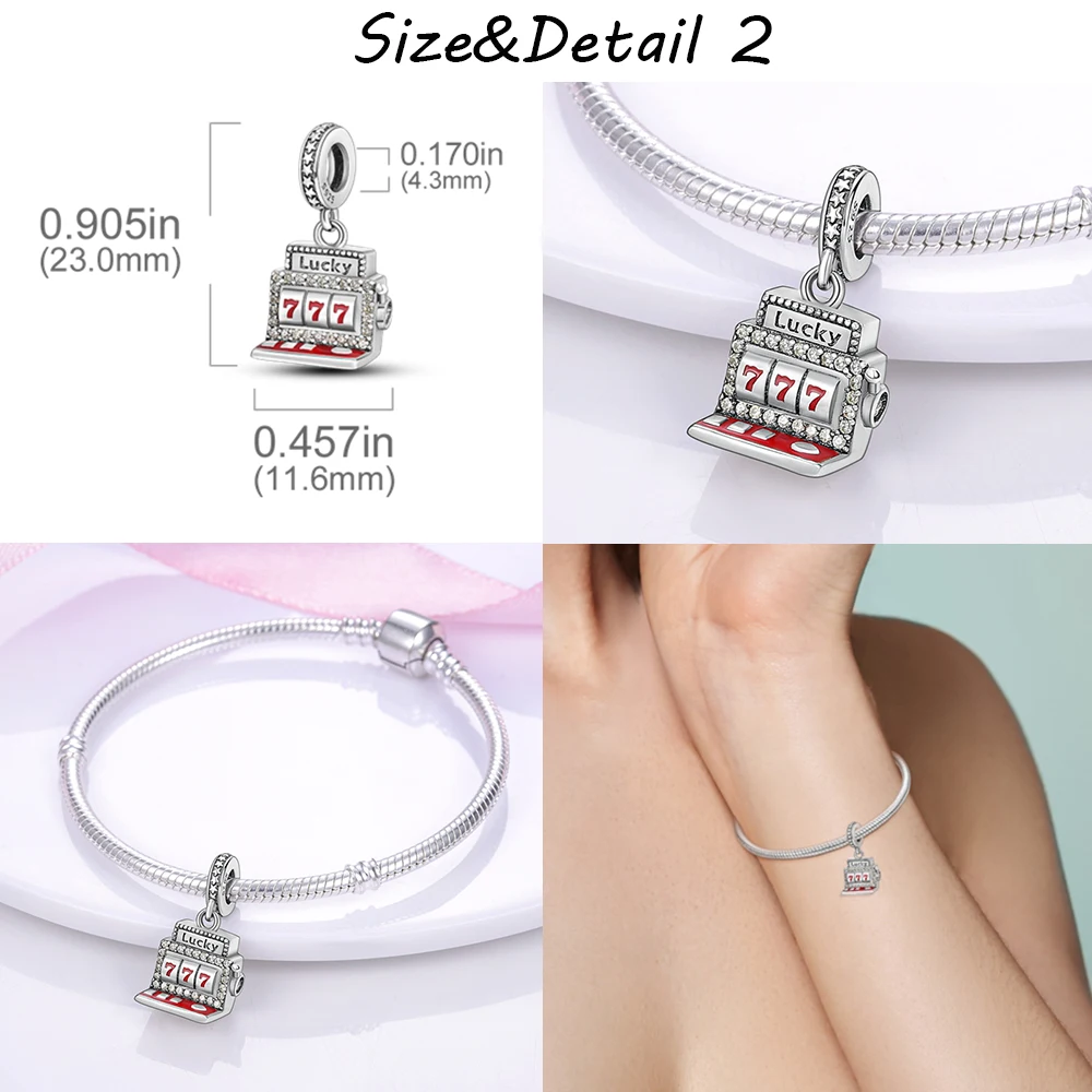 Charm Jewelry Sterling Silver Jewelry Beads Charms Sterling Silver Beads Silver Charm Bead Charm Bead Beads Jewelry Sterling Silver Beads Charm 925 Silver Graduation Books Flowers Charms Bead Fit Original Pandora Bracelet DIY Jewelry Women Gift
