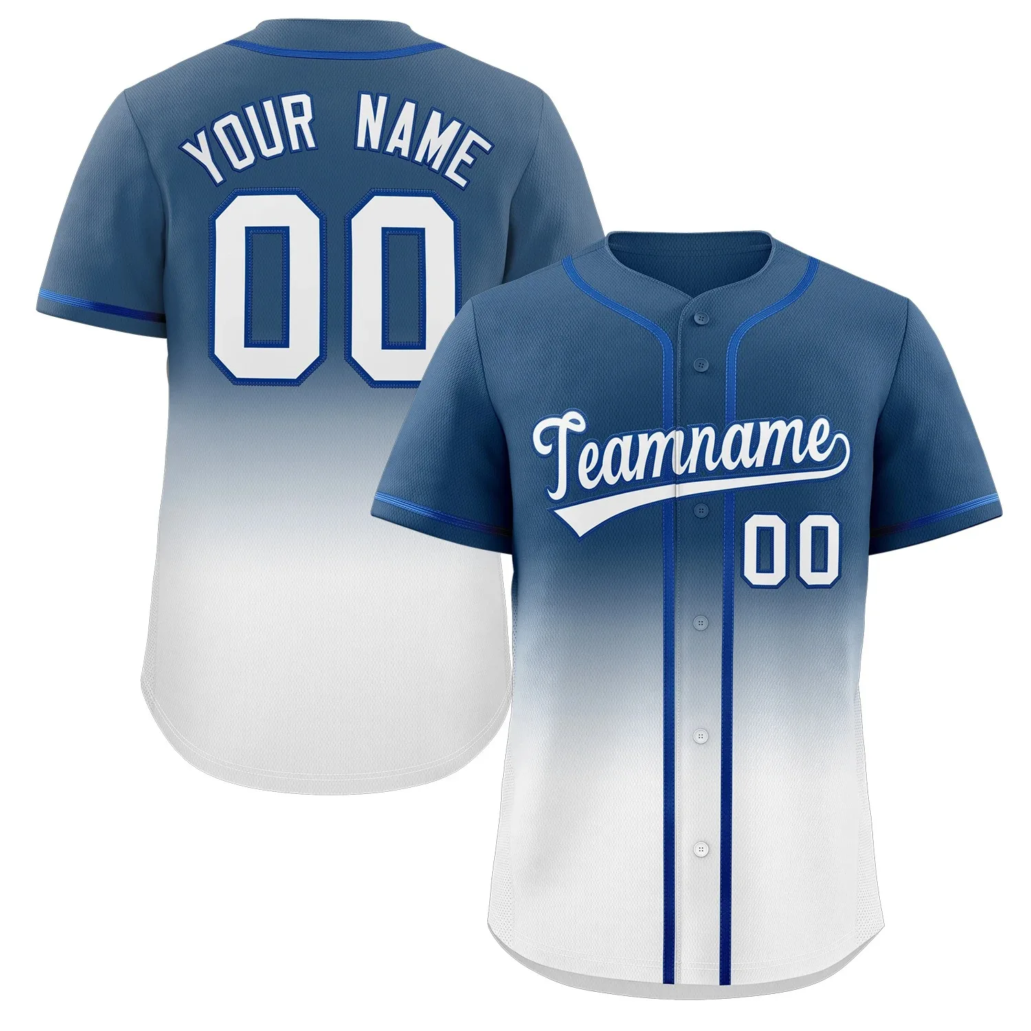 Camiseta de béisbol con degradado, camiseta personalizada del equipo, impresión de nombre personal, número, rayas, ropa deportiva de hip hop, camiseta de béisbol para hombres, mujeres y niños