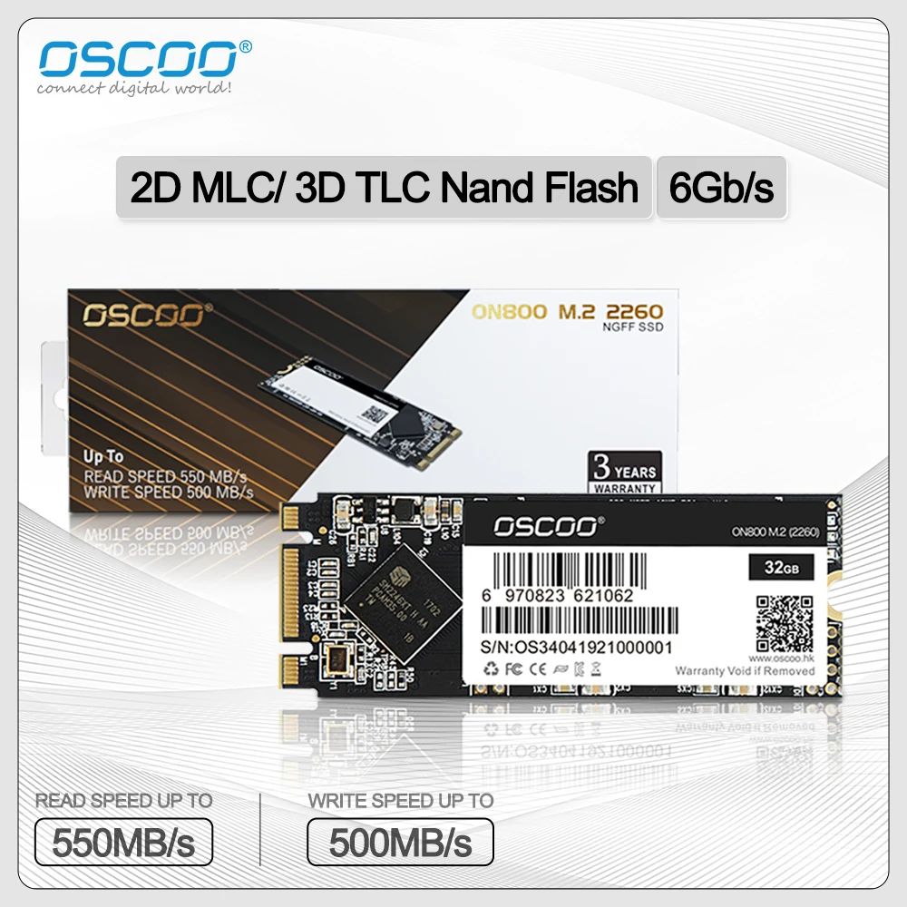 

Solid State SSD Ngff M2 SATA 256GB Internal Hard Drive M.2 2260 SSD Hard Disk MLC Chip Ssd Laptop Hard Drive for PC Desktop