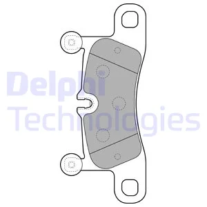 DELPHI LP2233 FOR REAR BRAKE BALATASI TOUAREG (7 P5) 3 6 V6 FSI / 0 TSU HYBRID/4 2 V8 TDI 4 01 10 |