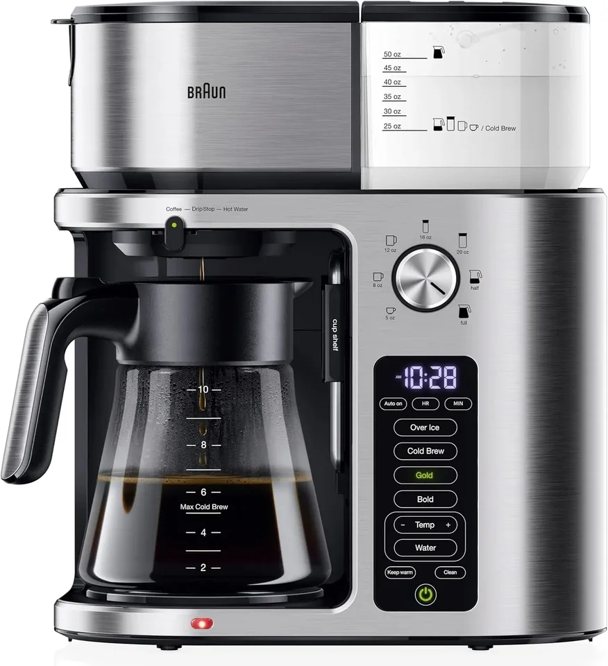 MultiServe Plus 10 Cup Pod Free Coffee Maker