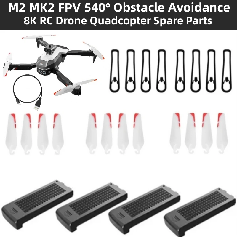 

Квадрокоптер M2 MK2 FPV, 540 °, 3,7 в, 1600 мА · ч