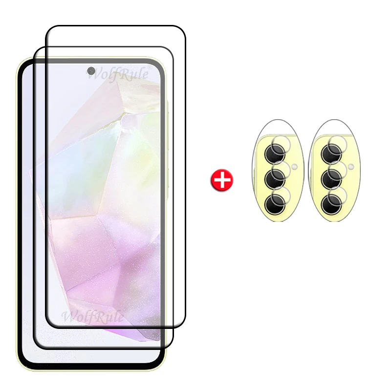 6-in-1 Premium 9H Tempered Glass Screen and Lens Protector Set