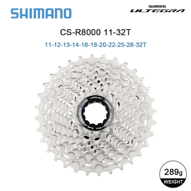 SHIMANO ULTEGRA 11Speed Road Cassette R8000 28/30/32T