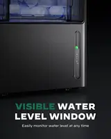 Ice Maker Coutertop Machine Portable Ice Cube Maker,20lbs of Bullet per Day,6 cubes in 6 Mins,Visible Water Level Window 2