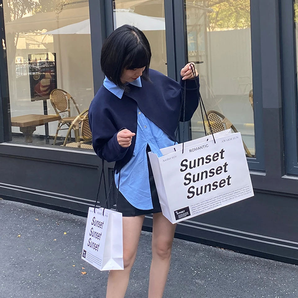 Wholesale Custom Printed Logo Luxury Gift Paper Bag Retail Boutique Shopping Paper Bags With Your Own Logo 4 S05bdb0d07c2449d09a62d20e628faab2M