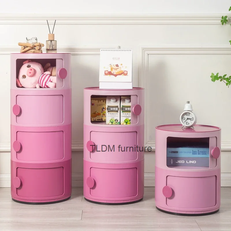 

Design Pink Bookcases Organizer Children Display Space Saving Living Room Salon Bookshelf Makeup Estanteria Hallway Furniture