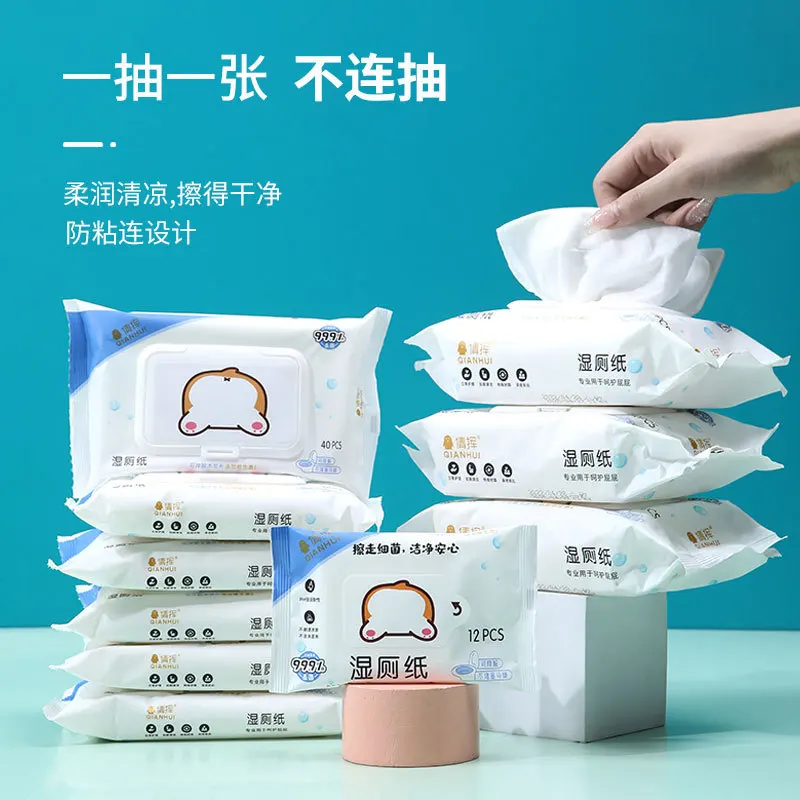Wet Toilet Paper Disposable Toilet Wipes For Men And Women, Cleaning And Care Of Genitals Private Parts, Wiping Buttocks, An