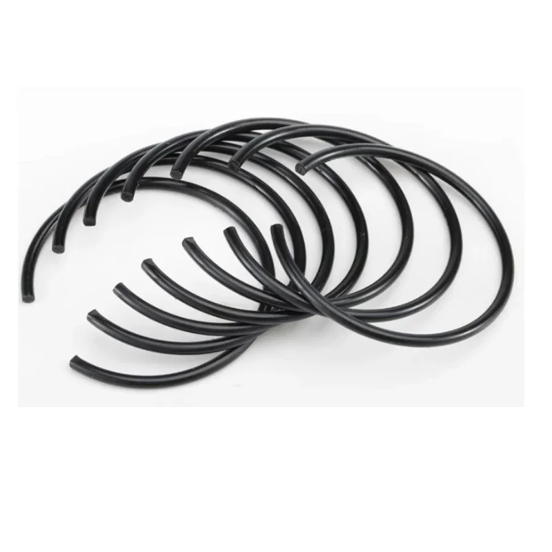 Black Steel Wire Retaining Ring For Hole Snap Ring Circlip Round Wire Snap Rings Roundwire Snap Ring for Shaft M4 M5 M6 M8 M150