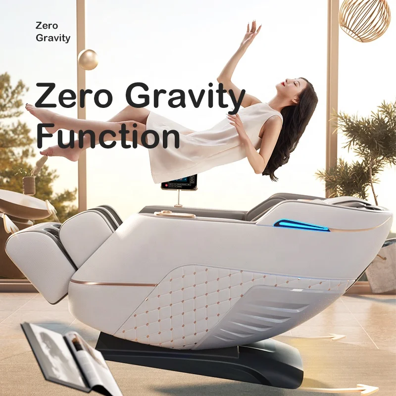 2024 6606T New Model Home Office Furniture Electric Heating Kneading Cheaper Price Luxury Zero Gravity Recliner Massage Chair 2