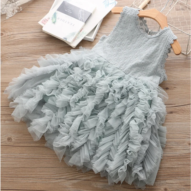 Casual Ruffled Sleeveless Dress